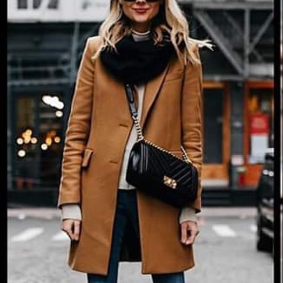 zara toffee coat